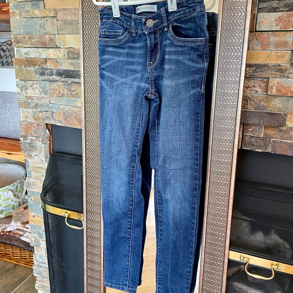 EUC Girls Levi’s Super Skinny Jeans